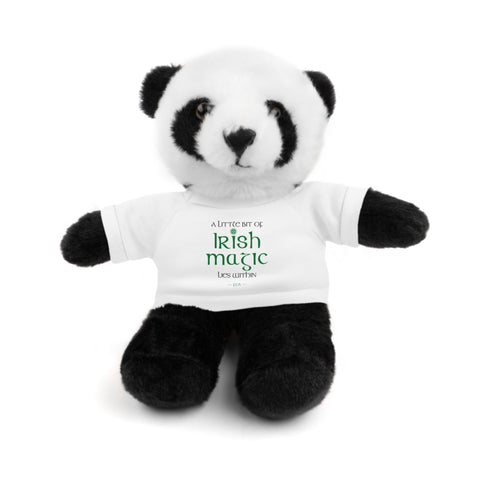 Stuffed Animals with Irish Tee