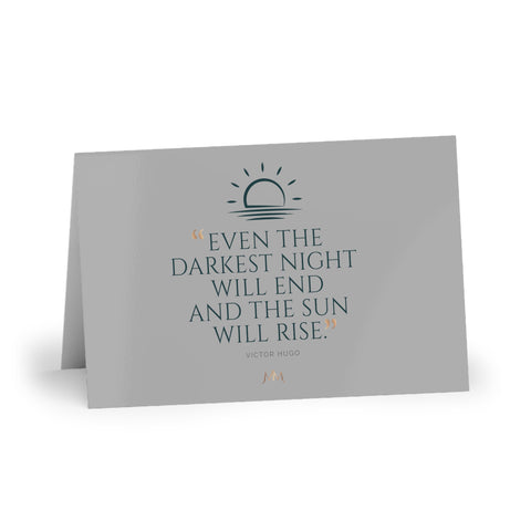 Sun will Rise Greeting Cards