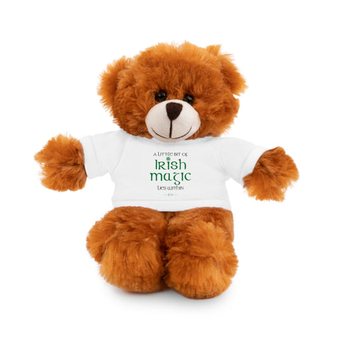 Stuffed Animals with Irish Tee