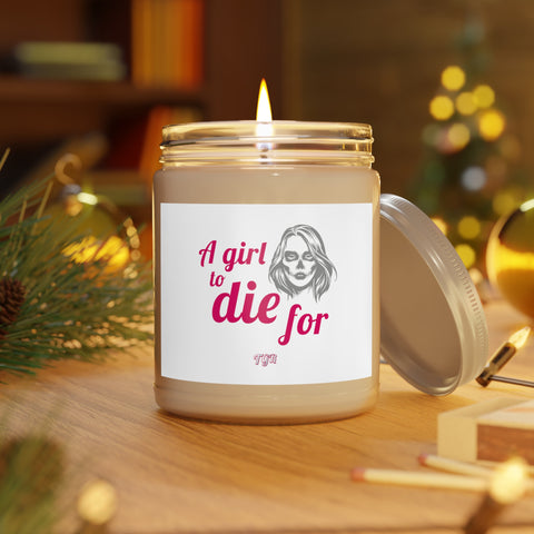 Scented Candle with cap, 9oz - Girl to Die for