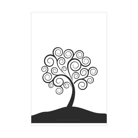 Alternative Guest Book - Fingerprints - Celtic Tree