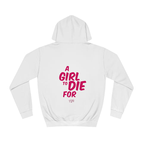 Unisex College Hoodie - A Girl To Die For #2