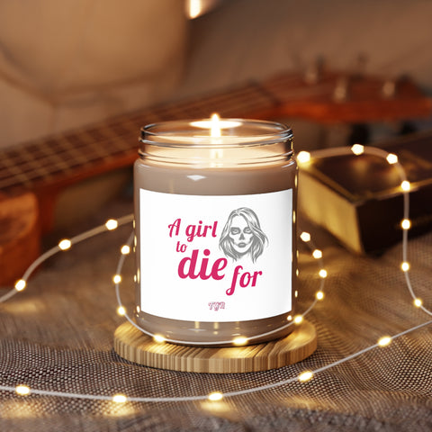 Scented Candle with cap, 9oz - Girl to Die for