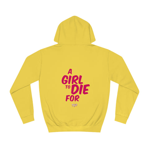 Unisex College Hoodie - A Girl To Die For #2