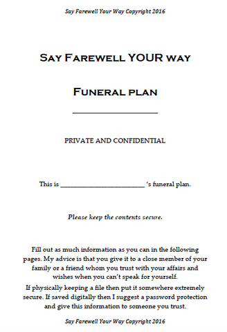 FREE Funeral Planner